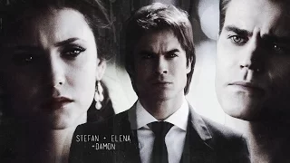 он будет лучше меня; stefan + elena + damon