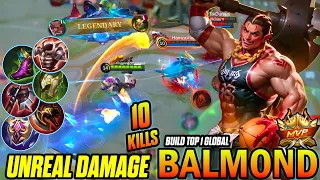 Balmond Insane Damage Build No One Can Kill Him- Build Top 1 Global Balmond ~ MLBB