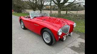 1955 Austin-Healey 100 series BN2 - offered for sale by Robin Lawton Vintage & Classic Cars