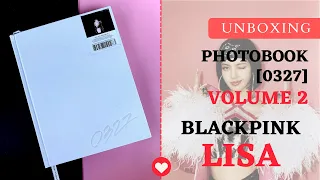 [4K][UNBOXING] 블랙핑크 리사 화보집 [0327] Vol. 2 + Ktown4u POB