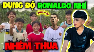 Vlog | Quý11N Chạm Mặt Ronaldo Nhí Tý Nữa Là Thua , Thịnh Bò Gánh Team ?