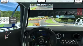 RaceRoom Racing Experience Multiplayer [HD] Spa-Francorchamps GP Mercedes-Benz SLS AMG GT3 onboard