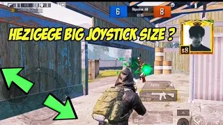 Hezigege Joystick Size 🥵   How To Movement Like Hezigege666  Hezigege666 Movement Trick    #hezigeg