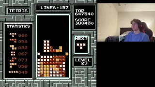 NES Tetris: MY FIRST ROLLOVER ON THE KILLSCREEN