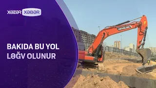 Bakıda bu yol ləğv olunur