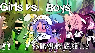 Girls vs. Boys Singing Battle || ItsBubbleTea || glsb ||