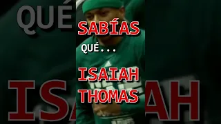 Sabías que Isaiah Thomas...📝🏀 #short #bostonceltics