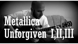 Metallica /Unforgiven I,II,III Fingerstyle Guitar/ Pass2hoff Vasya