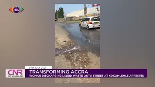 Woman pouring liquid waste into street at Kokomlemle arrested | Citi Newsroom