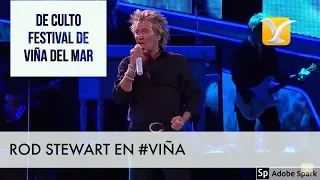 ROD  STEWART & RUBY STEWART Festival de Viña del Mar / 60 Momentos de Culto #VIÑA #FESTIVALDEVIÑA