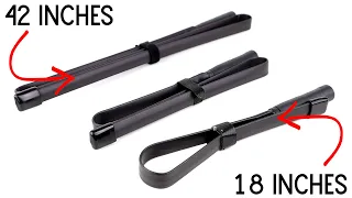 Abbree Foldable Tactical Military Antennas - 18.5", 28.5" & 42.5" Comparison!