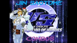 Vs. Style Debuts MUGEN (4.2.3) - Jin Saotome Combo Video