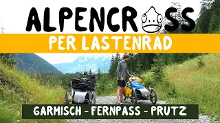 Etappe 1: Garmisch - Fernpass - Prutz | Alpencross per Lastenrad