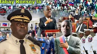 7 juin 2024 se konfime Garry Conille apen vote pou Guy philippe président konsey la lame dayiti dako