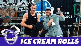 EIN WORKOUT MIT @IceCreamRolls  GIL GROBE - 10,9 Mio Abonnenten crazy!  feat.@FlexCalisthenics  ​