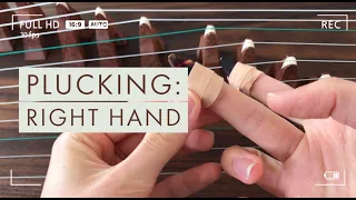 [PRACTICE] Plucking! (right hand: thumb index, middle) | 勾、抹、托练习