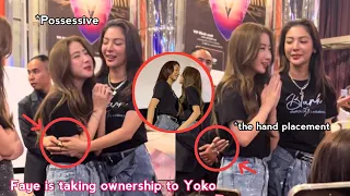 Faye Taking Ownership that Yoko is her Girlfriend During Blank the series ep. 6 premiere