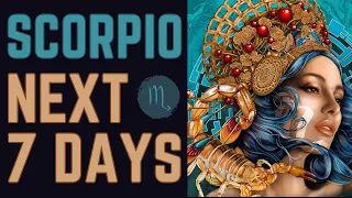 SCORPIO♏️ UR GIFTED & SITTING ON A GOLDMINE🤩💰 CAN'T HELP BUT STOP & STARE AT U🤭🤤 NEXT 7 DAYS