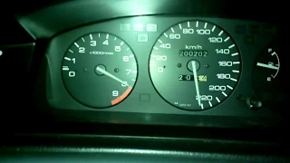 Honda Civic eg6 vti DB - top speed 1.6 stock motor