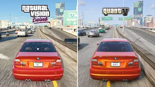 [OUTDATED] GTA V: QuantV vs NaturalVision Evolved - 2022 4K Graphics Mods Comparison