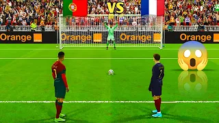 Portugal vs France penalty shootout 🏆🔥