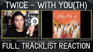 Listening Party! TWICE - WITH YOU(TH) Tracklist