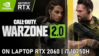Call of Duty Warzone 2.0 | Laptop RTX 2060 & i7 10750H | Lenovo Legion 5
