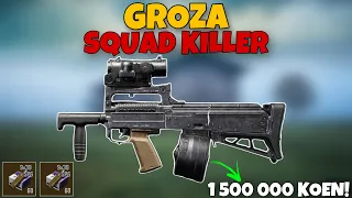 SOLO vs 21 ENEMIES WITH GROZA IN ARENA BREAKOUT