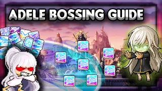 『Maplestory』Adele Bossing Guide (Post-Savior) | Bossing Tech, Training Tech, 5th Job and Nodestones