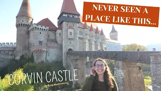 Exploring TRANSYLVANIA on HALLOWEEN// THE HAUNTED CORVIN CASTLE...