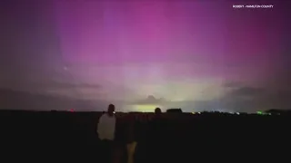 Hoosiers catch stunning view of Northern Lights throughout Indiana