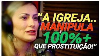 DEU SEU DINHEIRO PARA IGREJA E FOI HUMILHADA - ANDRESSA URACH | Cortes Podcast Slow