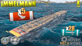 Max Immelmann 5 Kills & 153k Damage | World of Warships Gameplay 4k