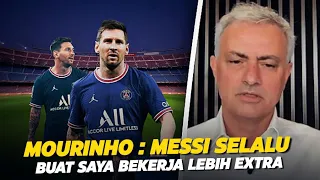 KETAKUTAN MENGHADAPINYA !!! Inilah Hari Dimana Messi Buat Mourinho Takut Saat Menghadapinya