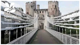 Conwy Suspension Bridge - a Victorian engineering triumph and one of the most stunning bridges ever