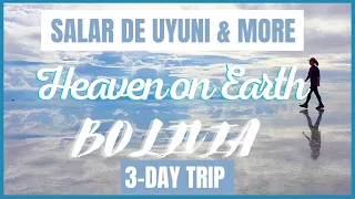 🇧🇴 HEAVEN ON EARTH | UYUNI  SALT FLATS| SALAR DE UYUNI | POTOSI AND MORE | BOLIVIA | TRAVEL VLOG 2