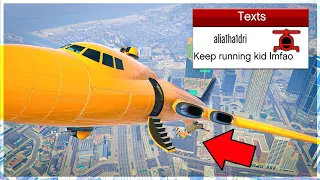 Trolling Griefers With The VOLATOL BOMBER on GTA Online!