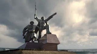 Открытию Ржевского мемориала Советскому солдату посвящается
