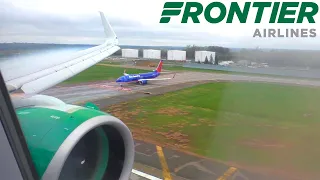 Frontier Airlines Airbus A321neo Landing in Minneapolis (MSP)