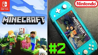 Minecraft | Gameplay | Playing 1st Time with Subscribers | Nintendo Switch Lite