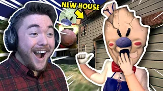 Building Rod A NEW HOUSE!!! (+New Cutscene) | Ice Scream 3 Mobile Horror Game (Mods)