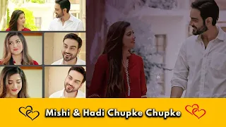 Mishi x Hadi ~ Chupke Chupke Drama ~ Aymen Saleem and Arslan Naseer cba