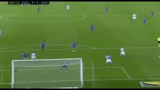 Leo Messi's goal vs Real Sociedad/Liga/2016/2017.