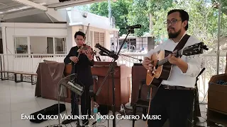 Ligaya By: Eraserheads Performed By: Emil Olisco Violinist and Jholo Cabero Music (Entourage Walk)