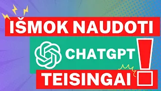 ChatGPT: Išmokite Kurti Tobulas Užklausas! | Prompt Engineering