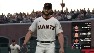 MLB The Show 23 Gameplay: Atlanta Braves vs San Francisco Giants - (PS5) [4K60FPS]