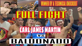 @CarlJammesWONDERBOYMartin  VS RONNIE BALDONADO  wonder boy baggsak sa round 2full fight