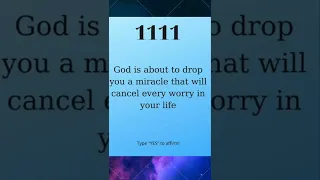 😘11:11 Today's Message from Universe ❤ Inspiring Angel ❤ #shorts #loa #godmessage #lawofattraction