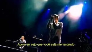 Linkin Park Pushing Me Away - Live In Milton Keynes - legendado