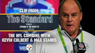 Clip from The Standard (S2, E8): The Combine with Kevin Colbert & Max Starks | Pittsburgh Steelers